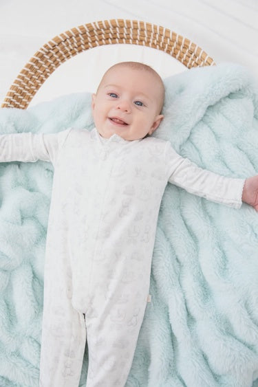 Silver Toile Romper