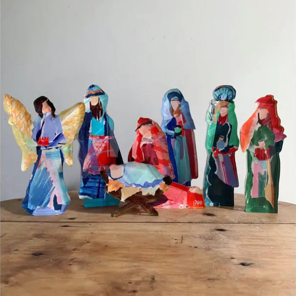 Acrylic Nativity Set