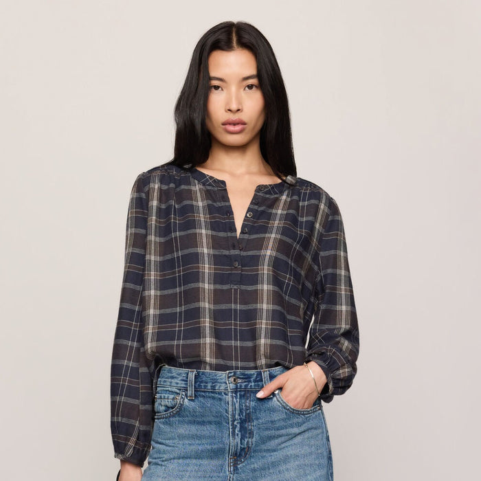 Autumn Plaid Button Up
