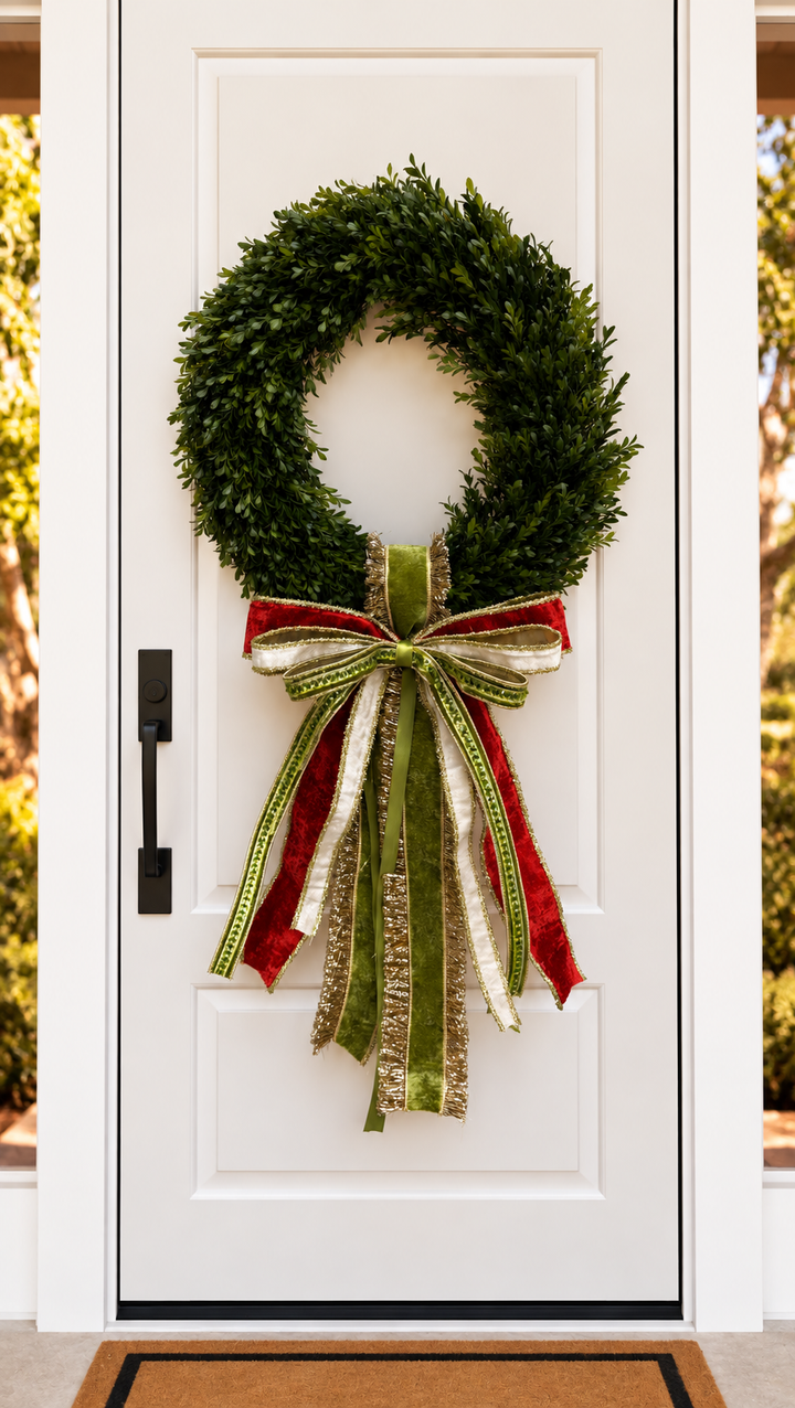The Grinch Sash &amp; Bow