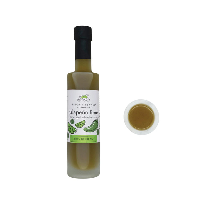 Jalapeno Lime Barrel Aged White Balsamic 6.8oz