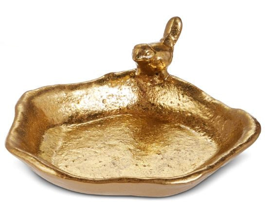 Gold Bird Trinket Tray