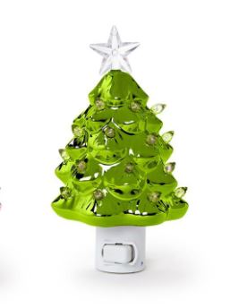 Metallic Christmas Tree Nightlight