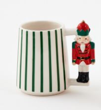 Nutcracker Handle Coffee Mug