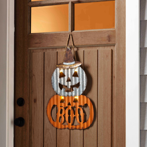 Halloween Light Up Door Hanger