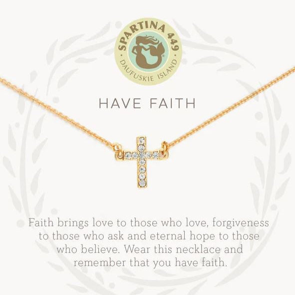 Sea La Vie Have Faith Necklace