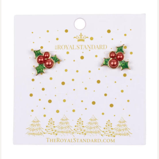 Holly Jolly Stud Earrings