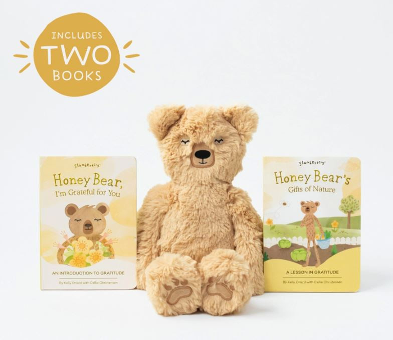 Honey Bear's Gratitude Plush Set