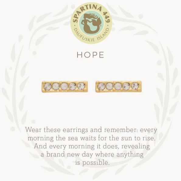 Sea La Vie Stud Earrings Hope/Horizon