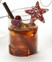 Holiday Cheer Cocktail Drink Ornament