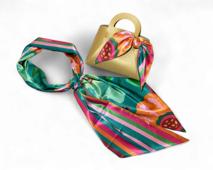 Costa Floral Twilly Accessory Scarf