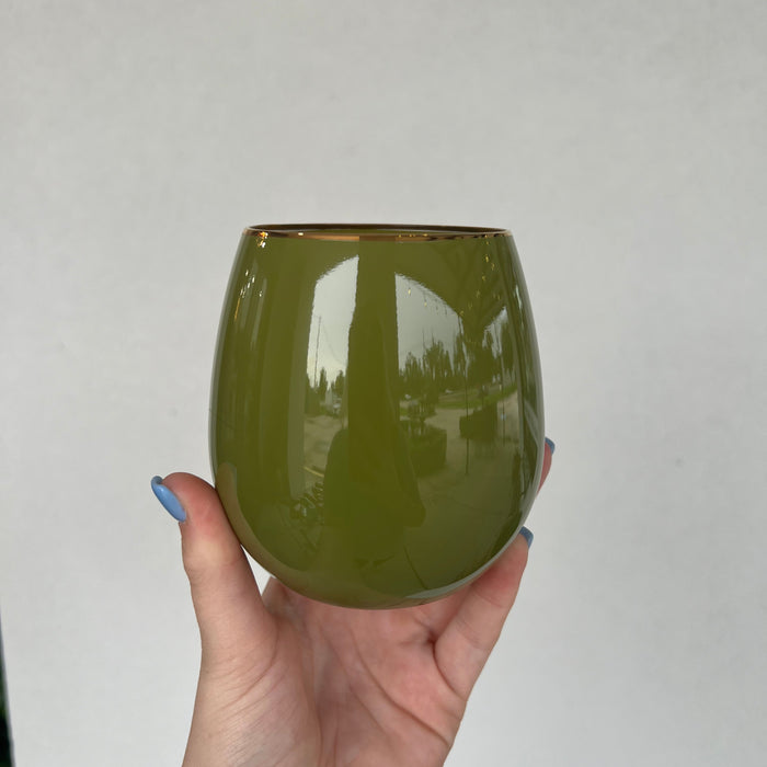 Sugar Plum Wine Glass