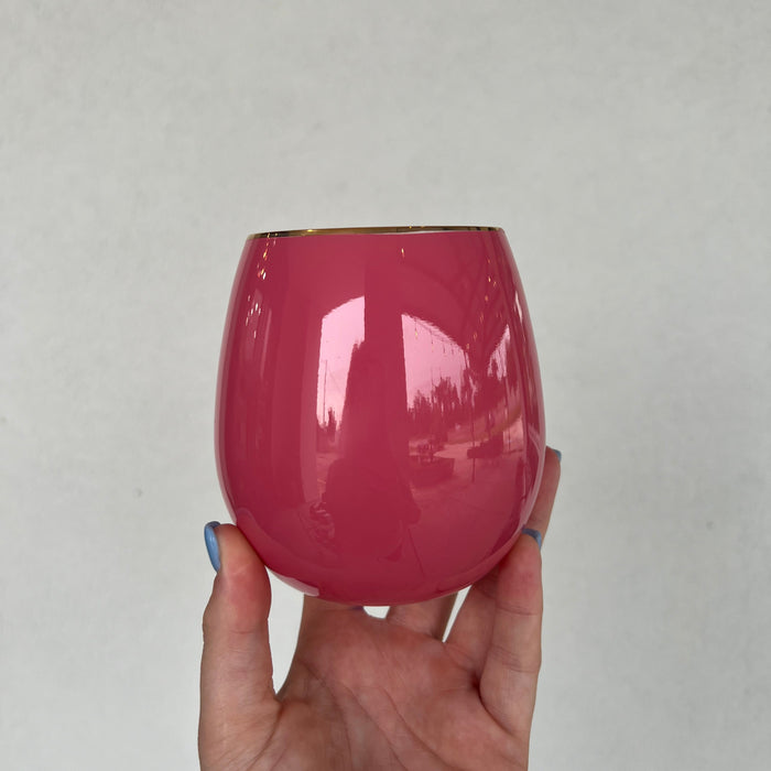 Sugar Plum Wine Glass