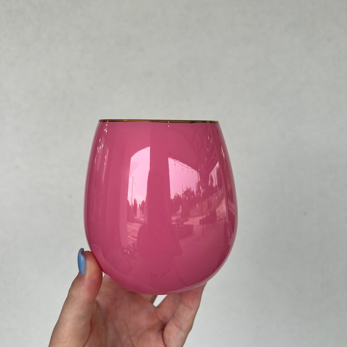 Sugar Plum Wine Glass