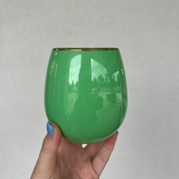 Sugar Plum Wine Glass