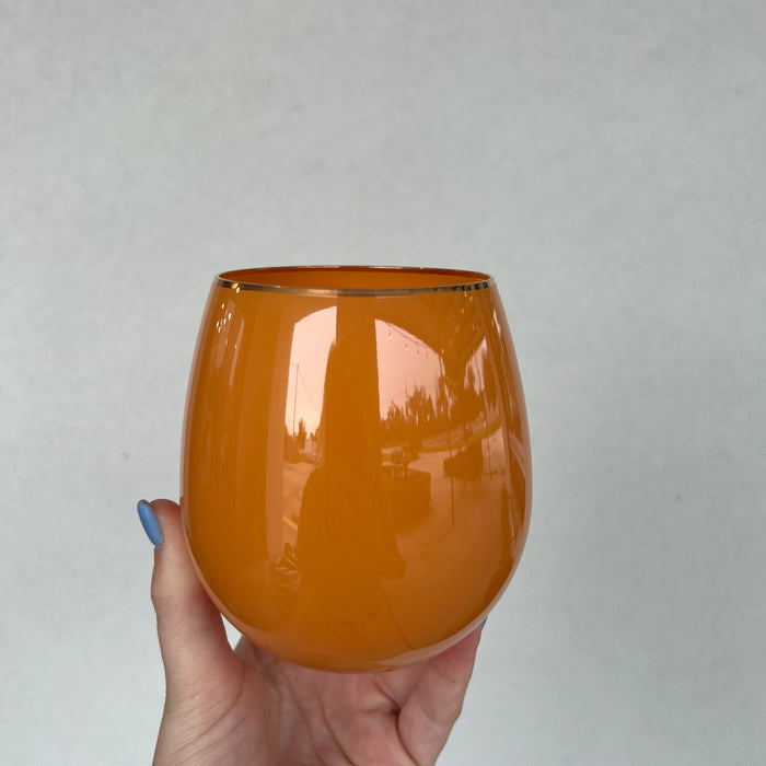 Sugar Plum Wine Glass