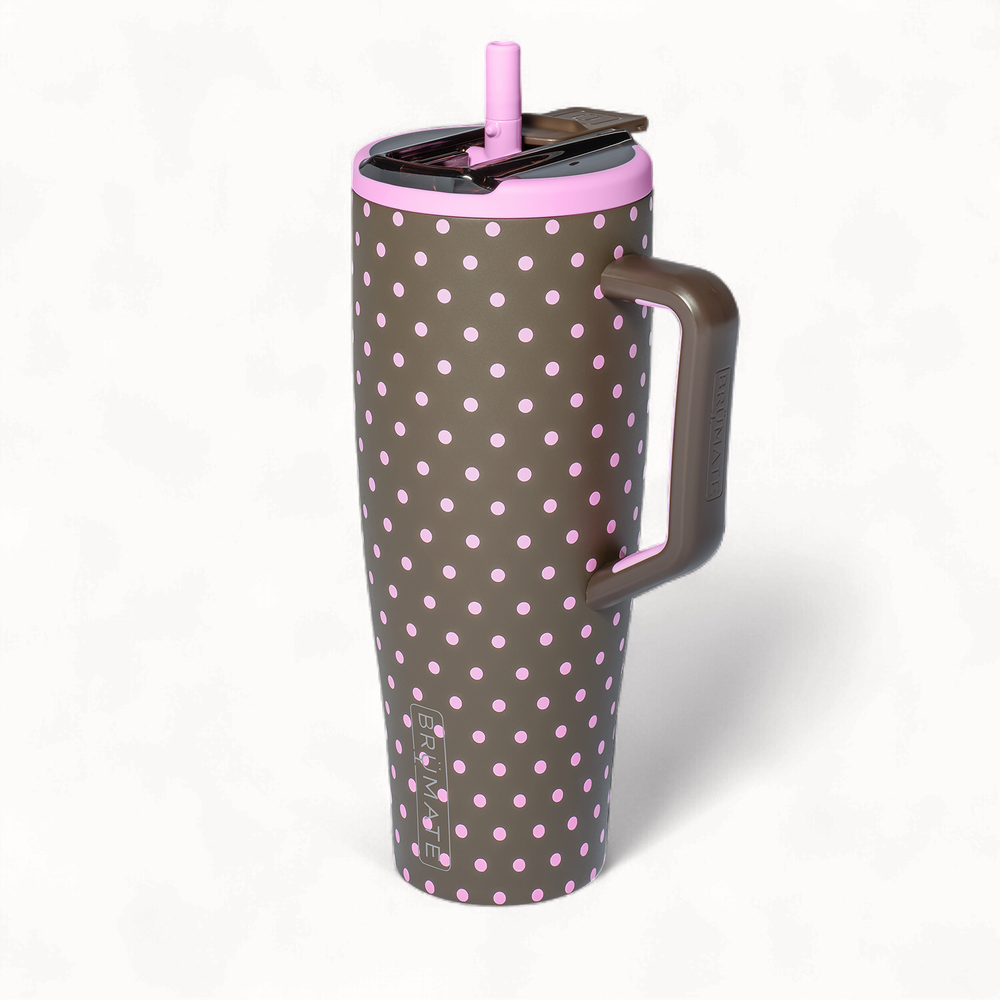 Brumate Era Flip 40oz - Mocha Dot