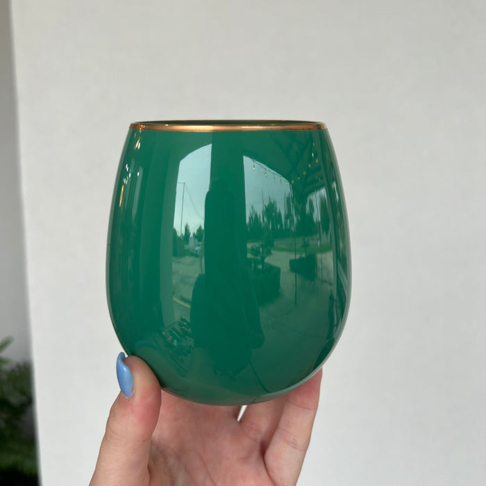 Sugar Plum Wine Glass