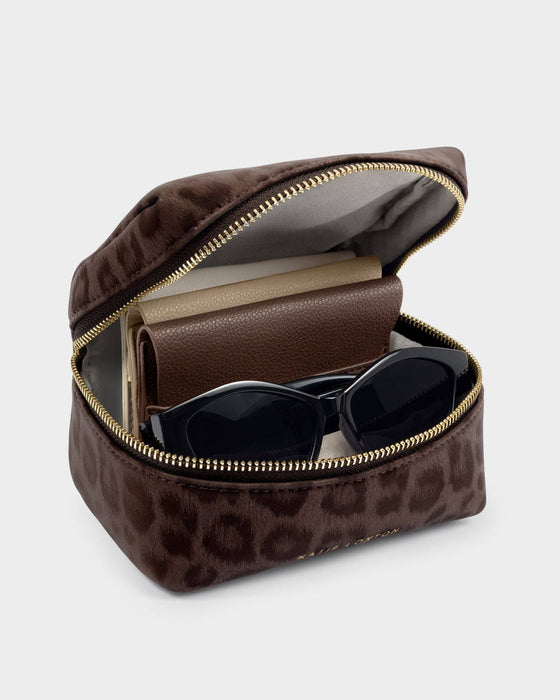 Accessories Organizer - Chocolate Leopard