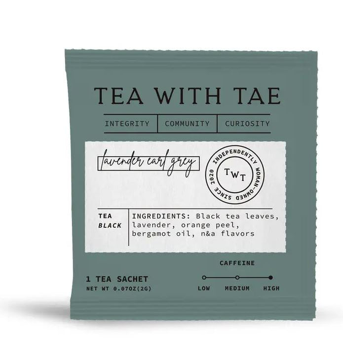 Lavender Earl Grey Black Tea Bag