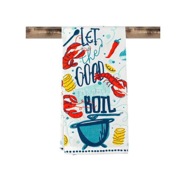 Let The Good Times Roll Kitchen Towel