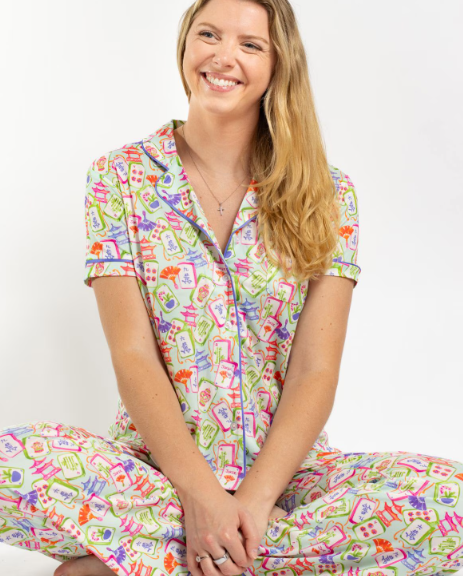 Mahjong Dreams Pajama Pant Set