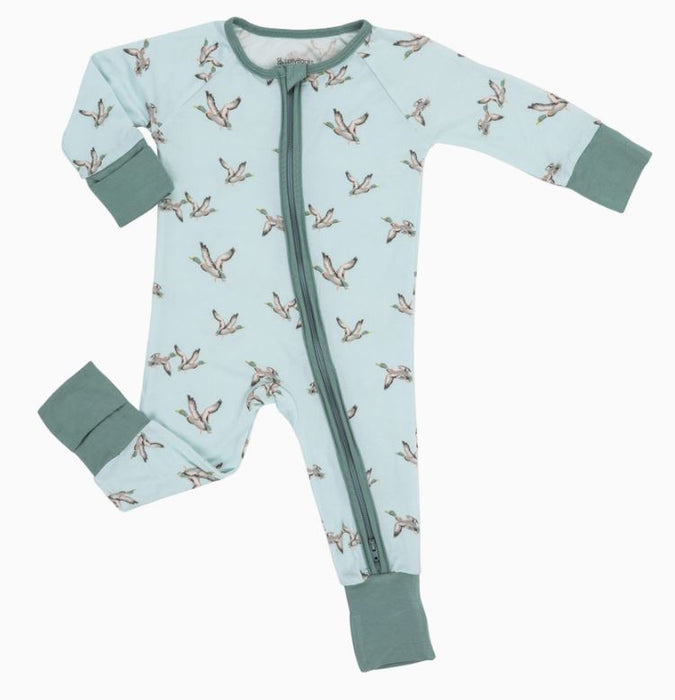 Quackin'up Mallard Duck Baby Bamboo Pajamas