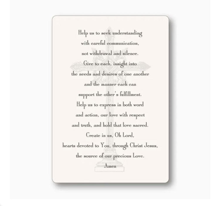 Verse Enclosure Card - A Marriage Prayer