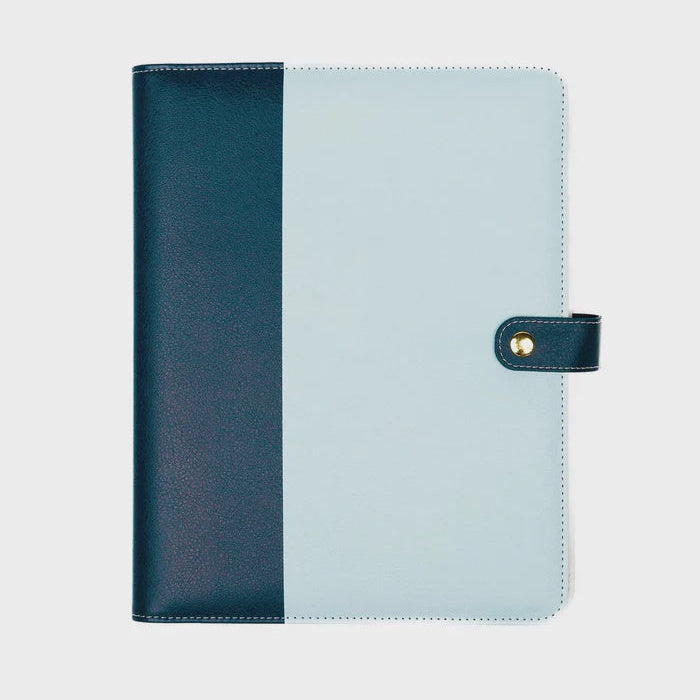 Large Folio Colorblock - Blue