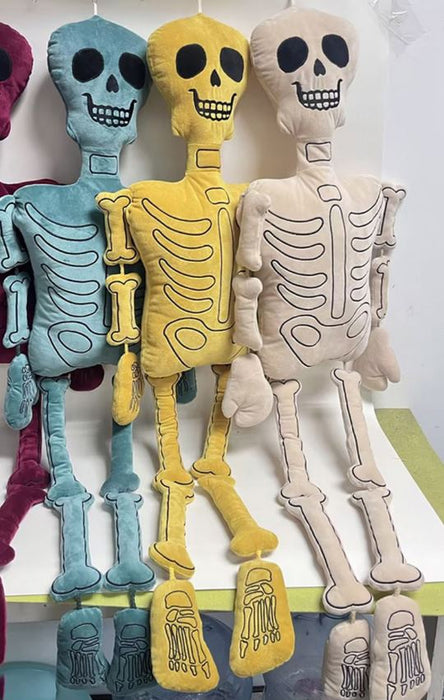 Plush Skeleton Sitter