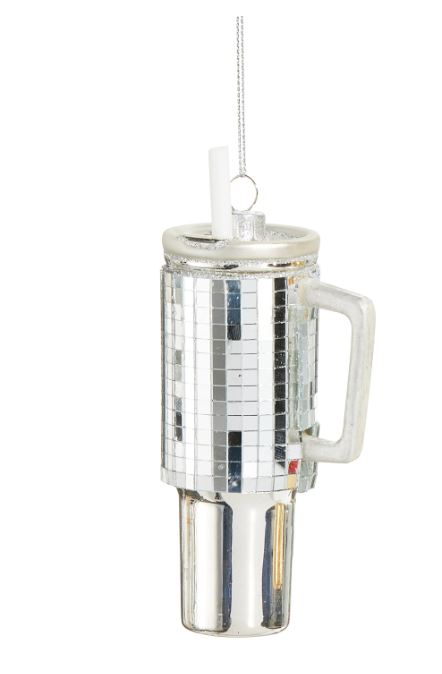 5" Disco Tumbler Ornament