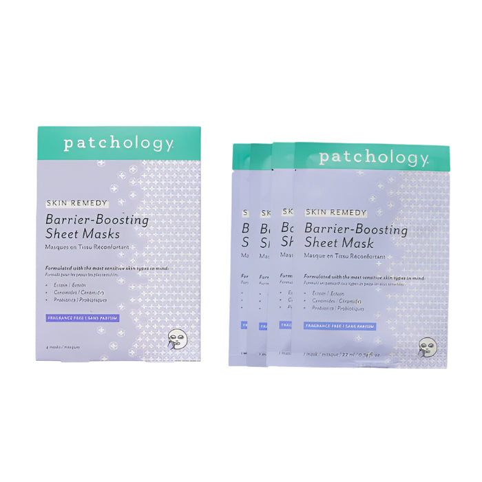 Skin Remedy Barrier -Boosting Sheet Mask - 4 Pack