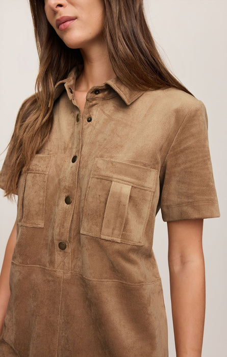 Leone Suede Mini Dress