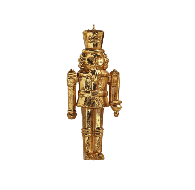Gold Nutcracker Ornament