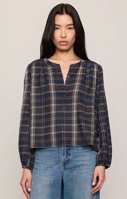 Autumn Plaid Button Up