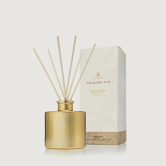 Frasier Fir Petite Gilded Gold Reed Diffuser