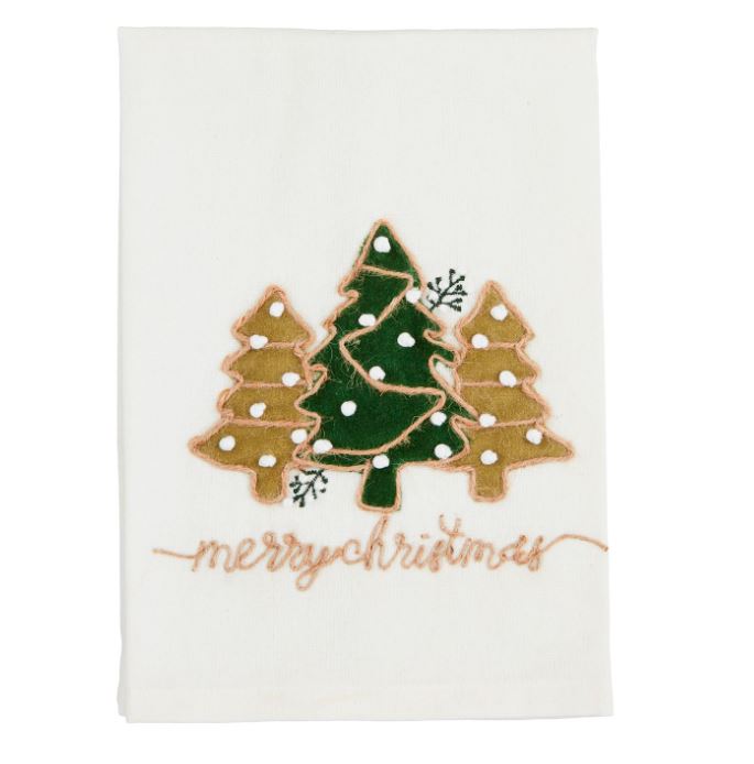 Christmas Applique Towels