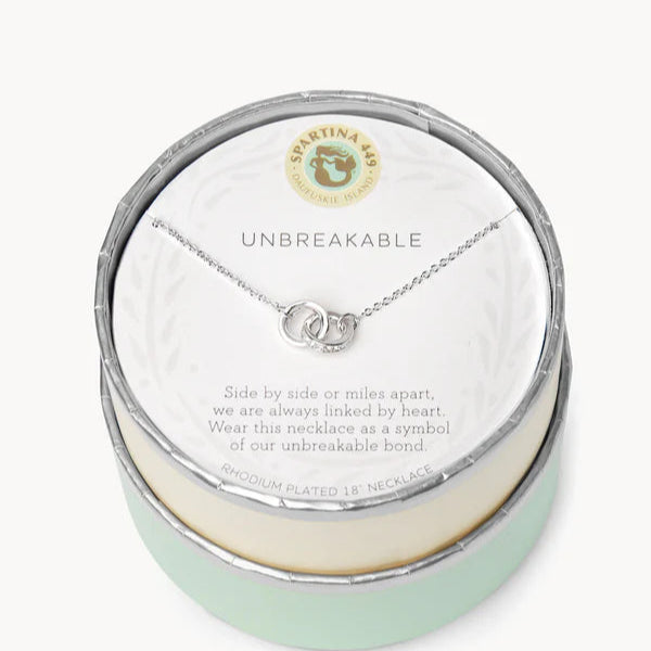 Sea La Vie Unbreakable/Double Rings Necklace