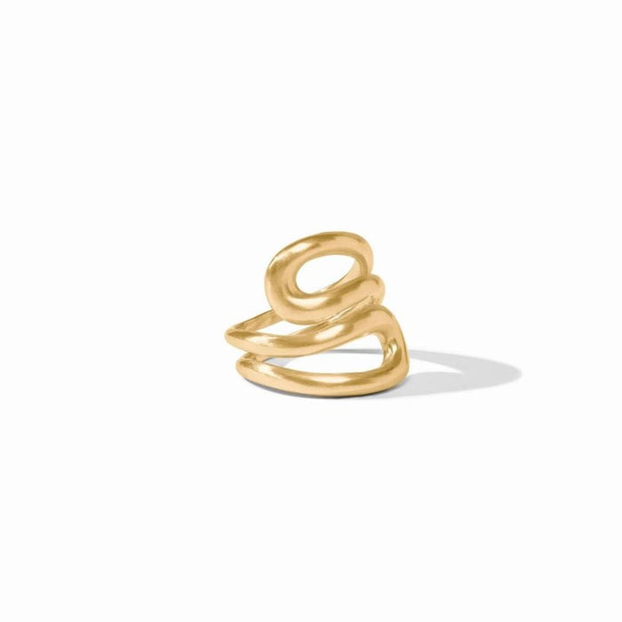 Wave Wrap Ring - Gold