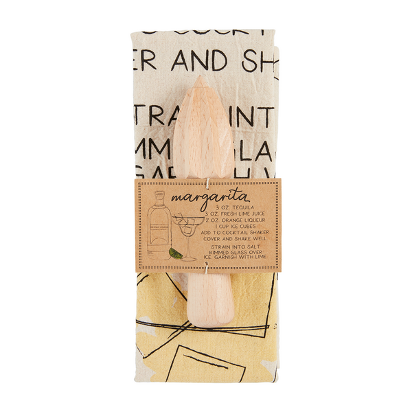 Cocktail Towel & Utensil Set