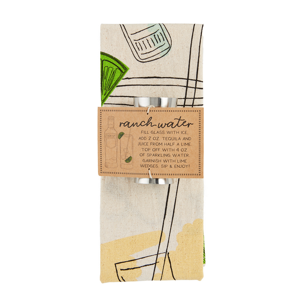 Cocktail Towel & Utensil Set