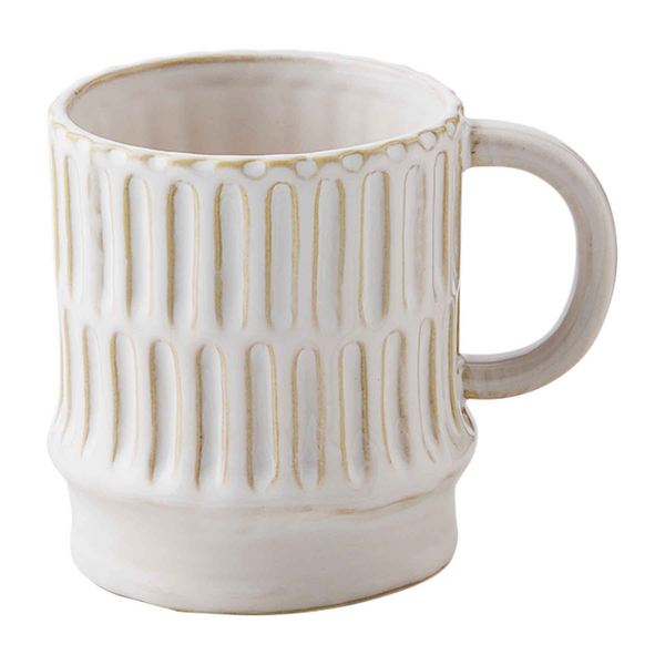 Dashes Stoneware Mug (FINAL SALE)