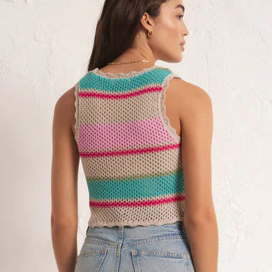 Sol Stripe Sweater Tank
