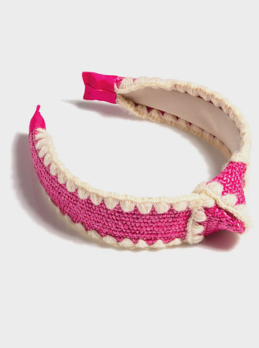 Pink Knotted Headband