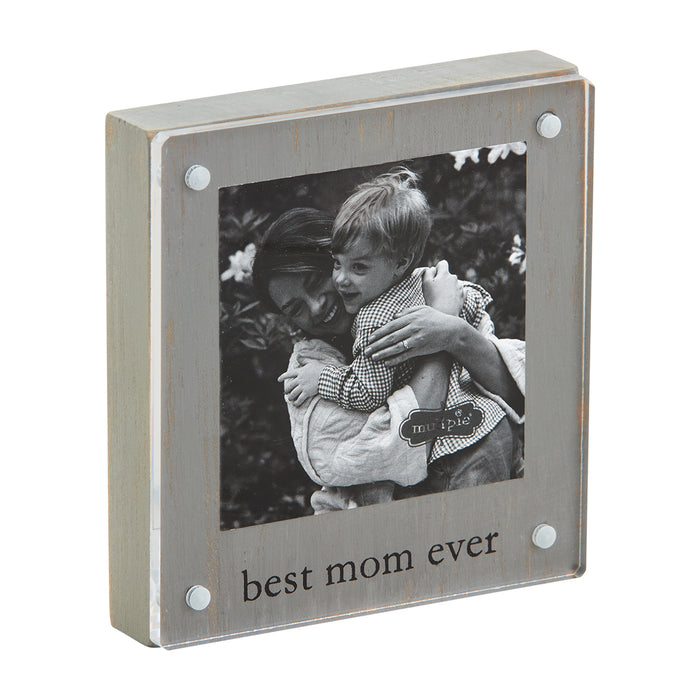 Best Mom Ever Acrylic Block Frame