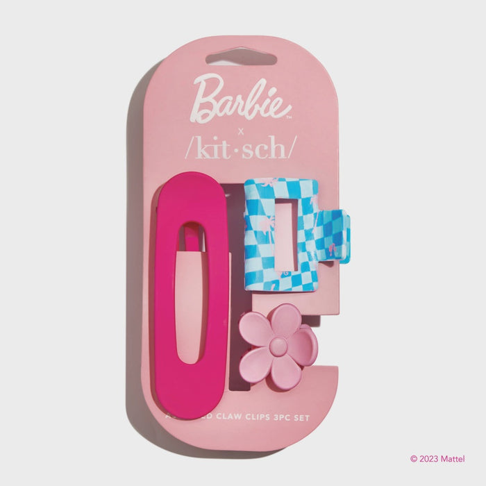 Barbie X Assorted Claw Clip Set 3pc