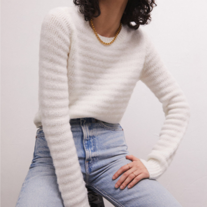 Bowie Cropped Sweater