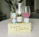Sugarfina, Courtage champagne, and wine glass birthday gift basket.