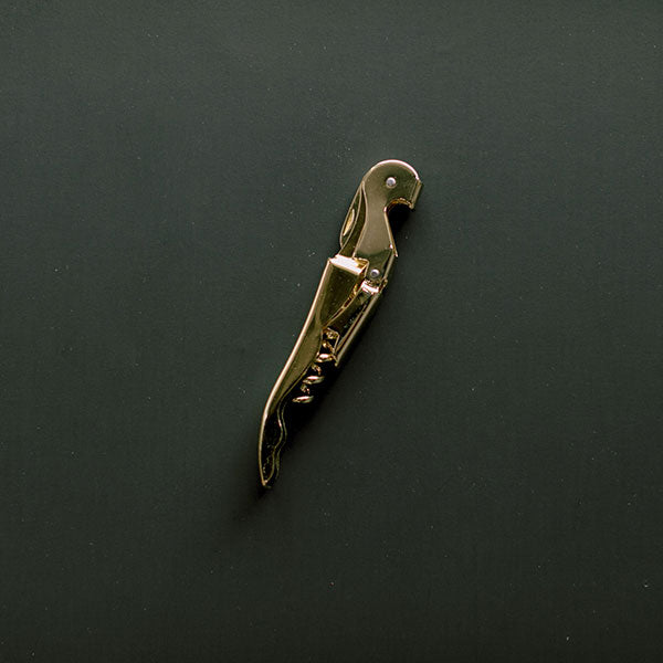 Closed gold waiter&