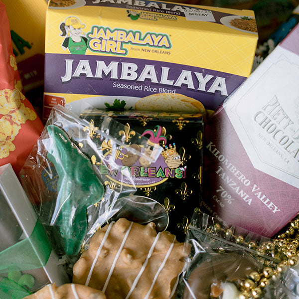 Louisiana Jambalaya pralines popcorn gift box